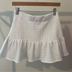 Queen Of Sparkles Pearl & Sequin Skirt